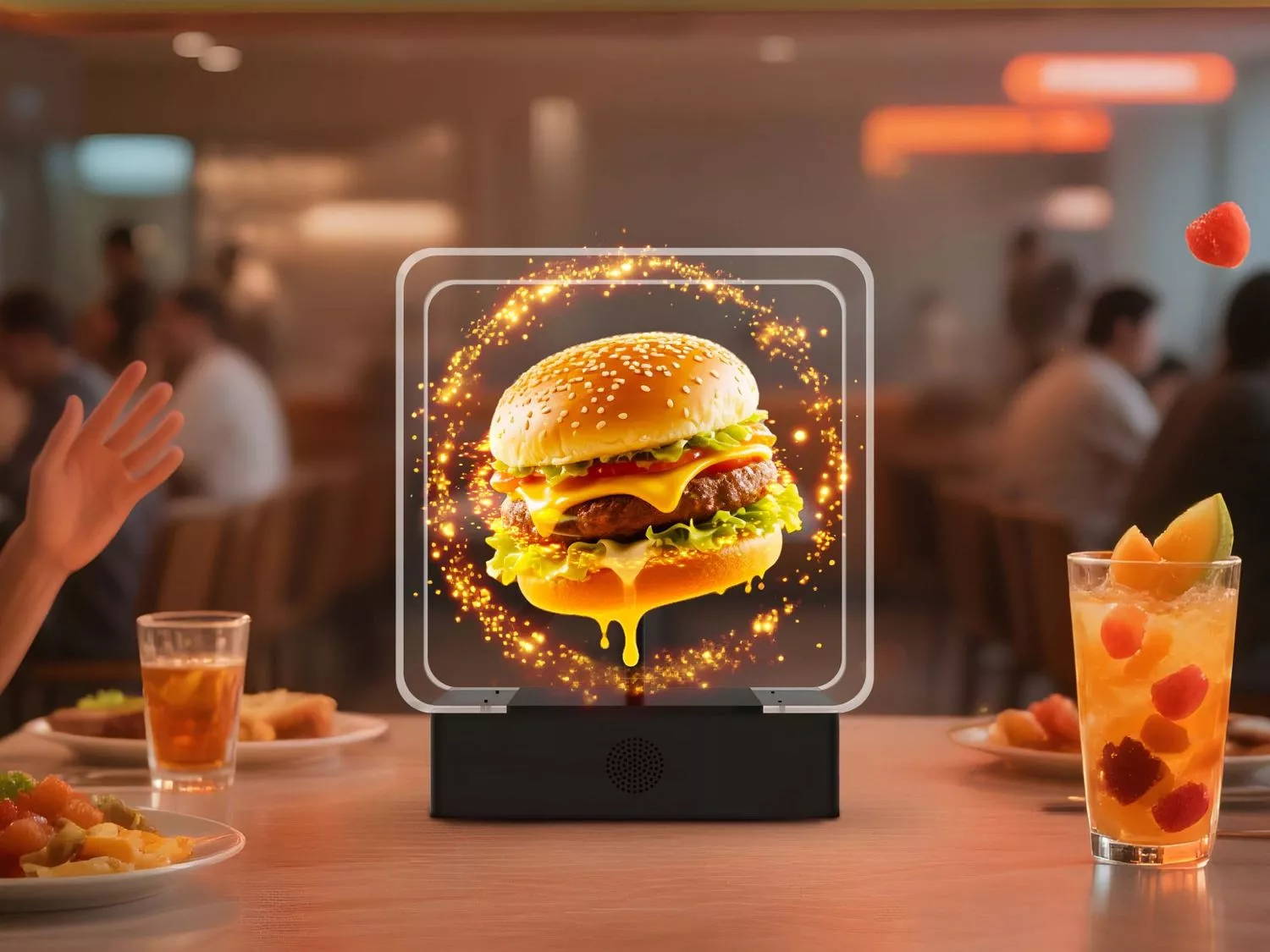 3D hologram display P30